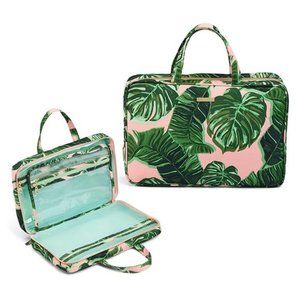 Conair Travel Makeup Bag Large Toiletry and Cosmetic Bag with Internal Organizer